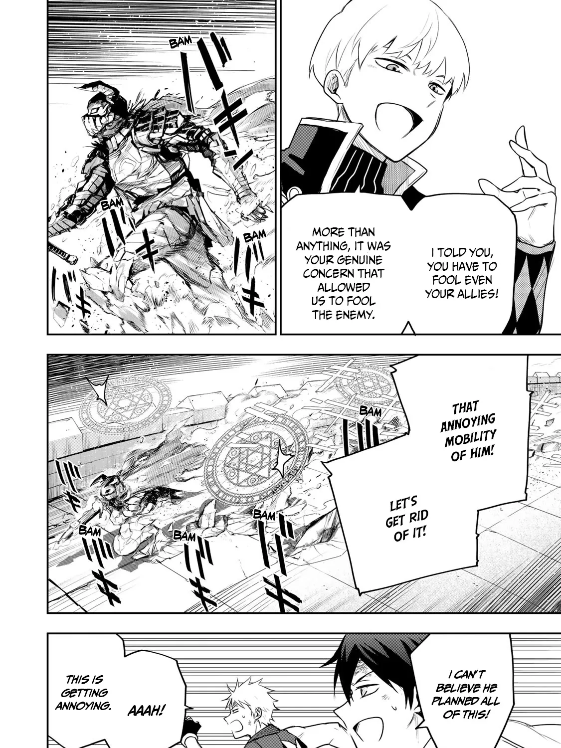 A Court Magician, Who Was Focused On Supportive Magic Because His Allies Were Too Weak, Aims To Become The Strongest After Being Banished Chapter 17 page 12 - 