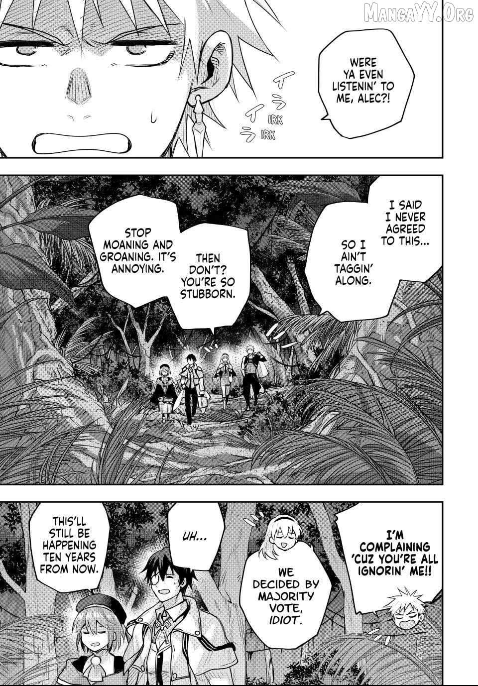 A Court Magician, Who Was Focused On Supportive Magic Because His Allies Were Too Weak, Aims To Become The Strongest After Being Banished Chapter 185 page 2 - 