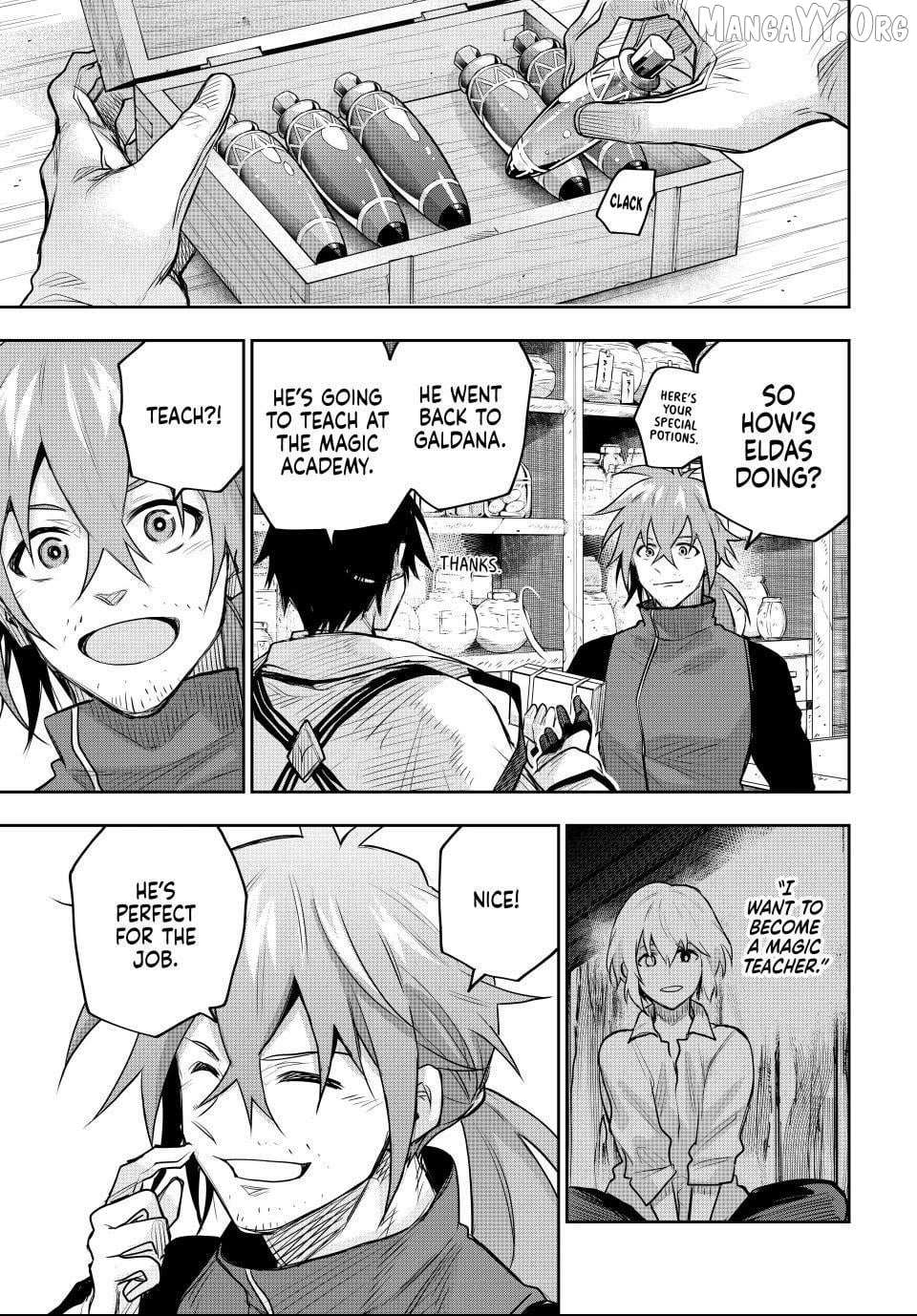 A Court Magician, Who Was Focused On Supportive Magic Because His Allies Were Too Weak, Aims To Become The Strongest After Being Banished Chapter 185 page 10 - 