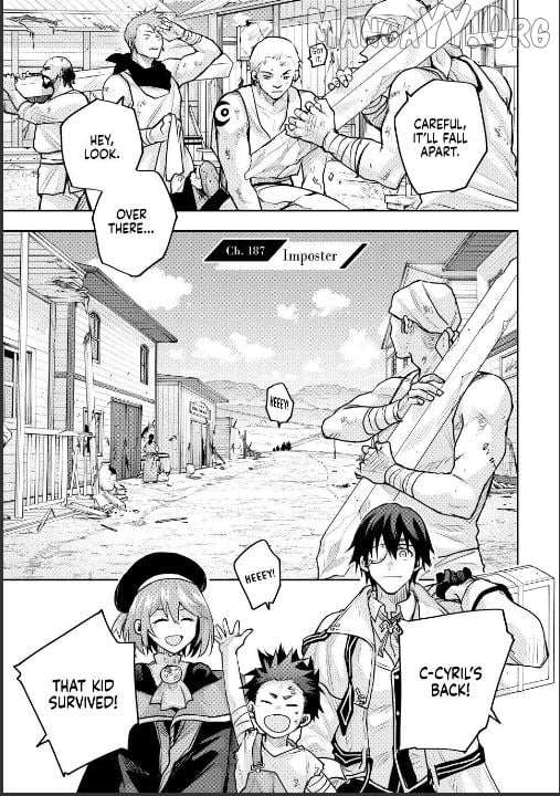A Court Magician, Who Was Focused On Supportive Magic Because His Allies Were Too Weak, Aims To Become The Strongest After Being Banished Chapter 187 page 1 - 