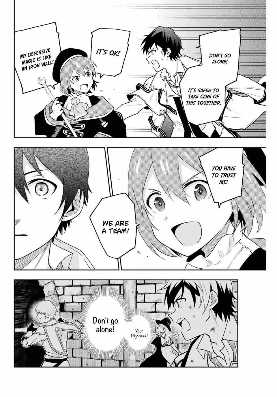 A Court Magician, Who Was Focused On Supportive Magic Because His Allies Were Too Weak, Aims To Become The Strongest After Being Banished Chapter 2 page 13 - 