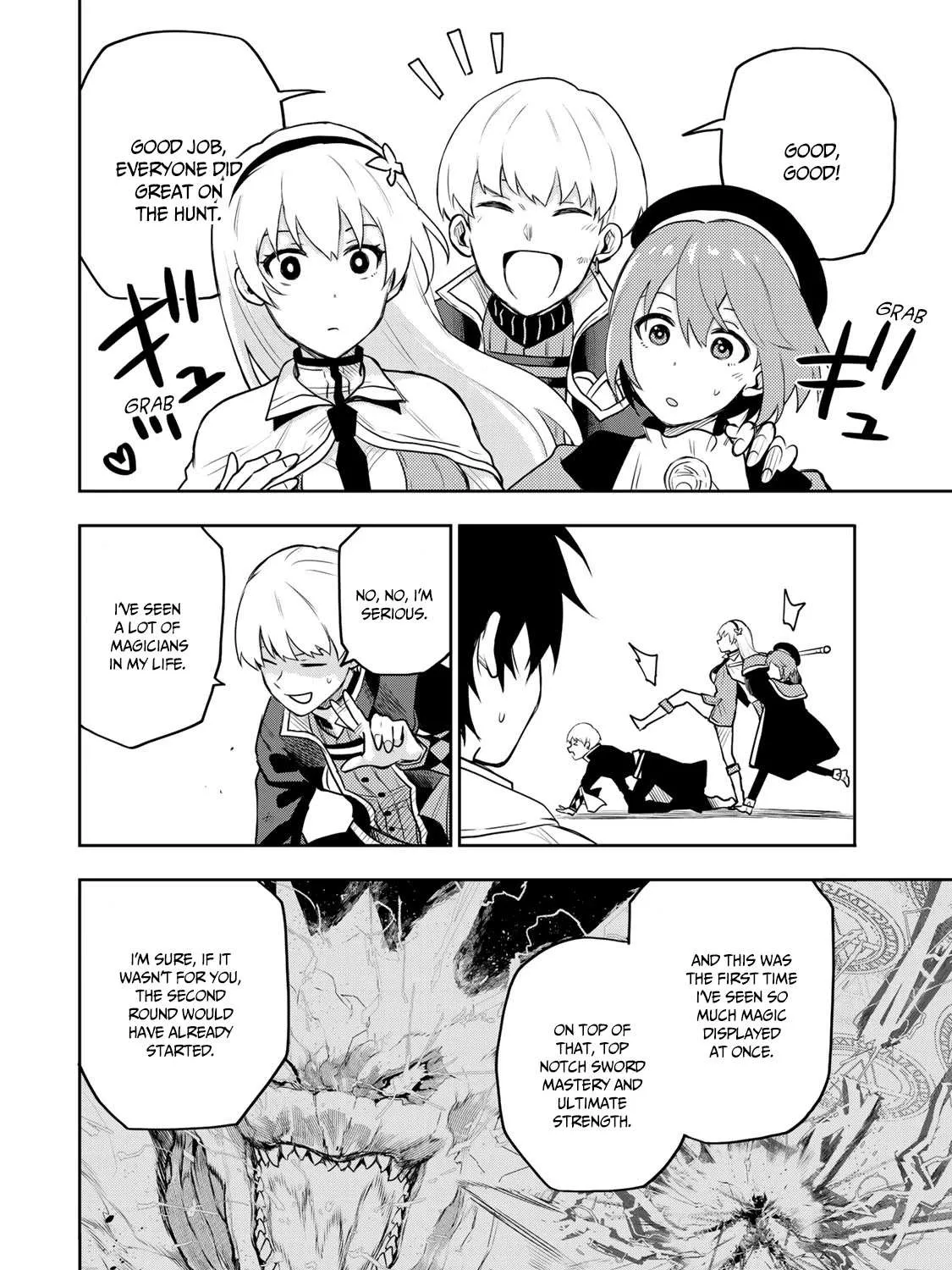 A Court Magician, Who Was Focused On Supportive Magic Because His Allies Were Too Weak, Aims To Become The Strongest After Being Banished Chapter 20 page 12 - 