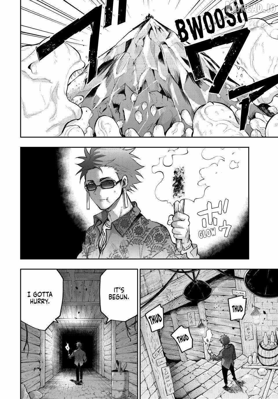 A Court Magician, Who Was Focused On Supportive Magic Because His Allies Were Too Weak, Aims To Become The Strongest After Being Banished Chapter 200 page 8 - 
