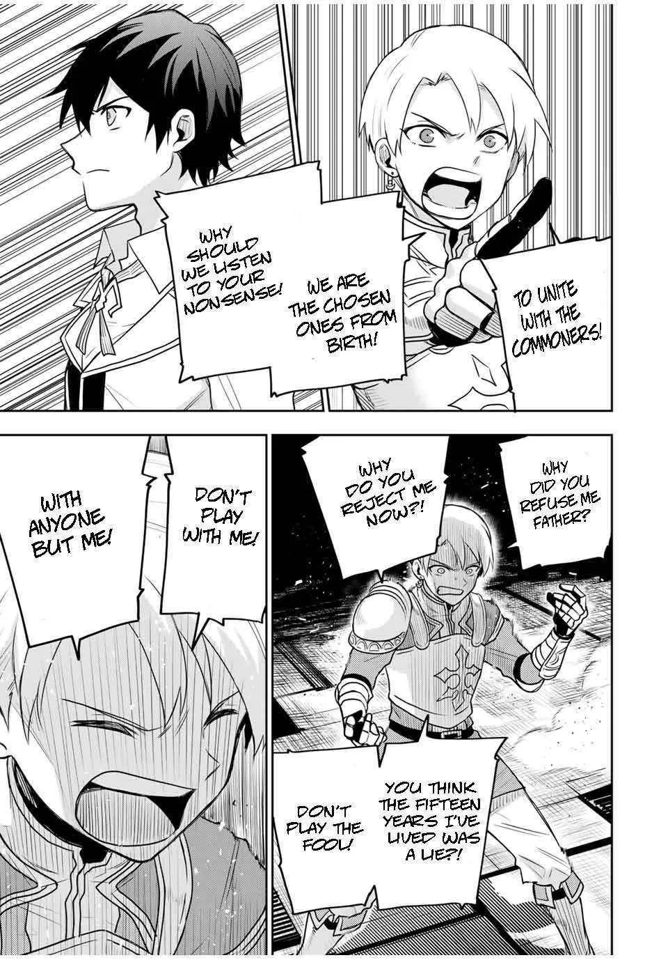 A Court Magician, Who Was Focused On Supportive Magic Because His Allies Were Too Weak, Aims To Become The Strongest After Being Banished Chapter 22 page 14 - 