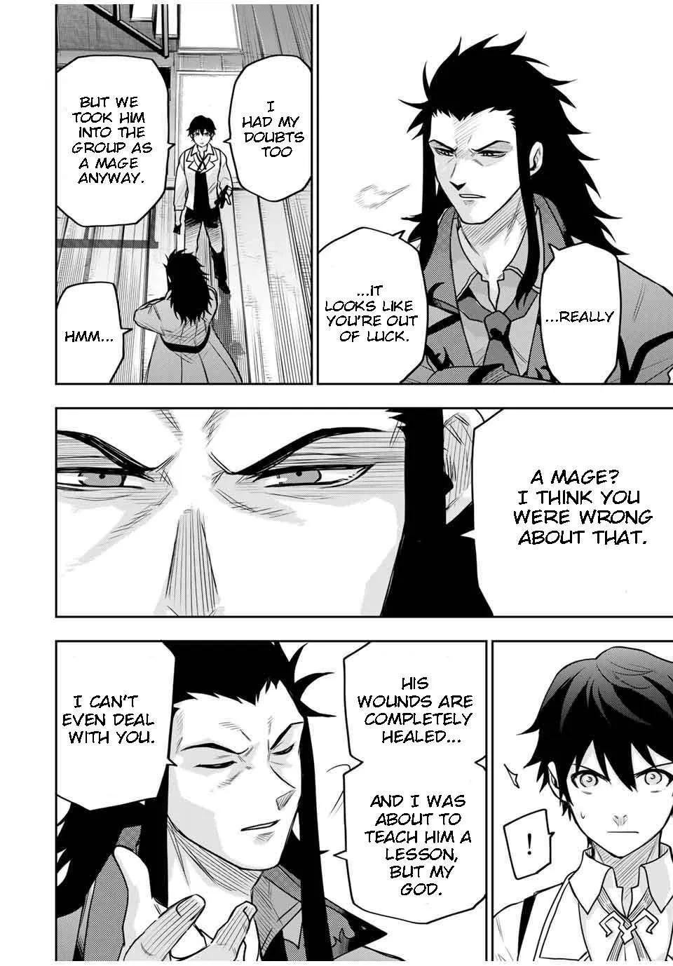 A Court Magician, Who Was Focused On Supportive Magic Because His Allies Were Too Weak, Aims To Become The Strongest After Being Banished Chapter 22 page 7 - 
