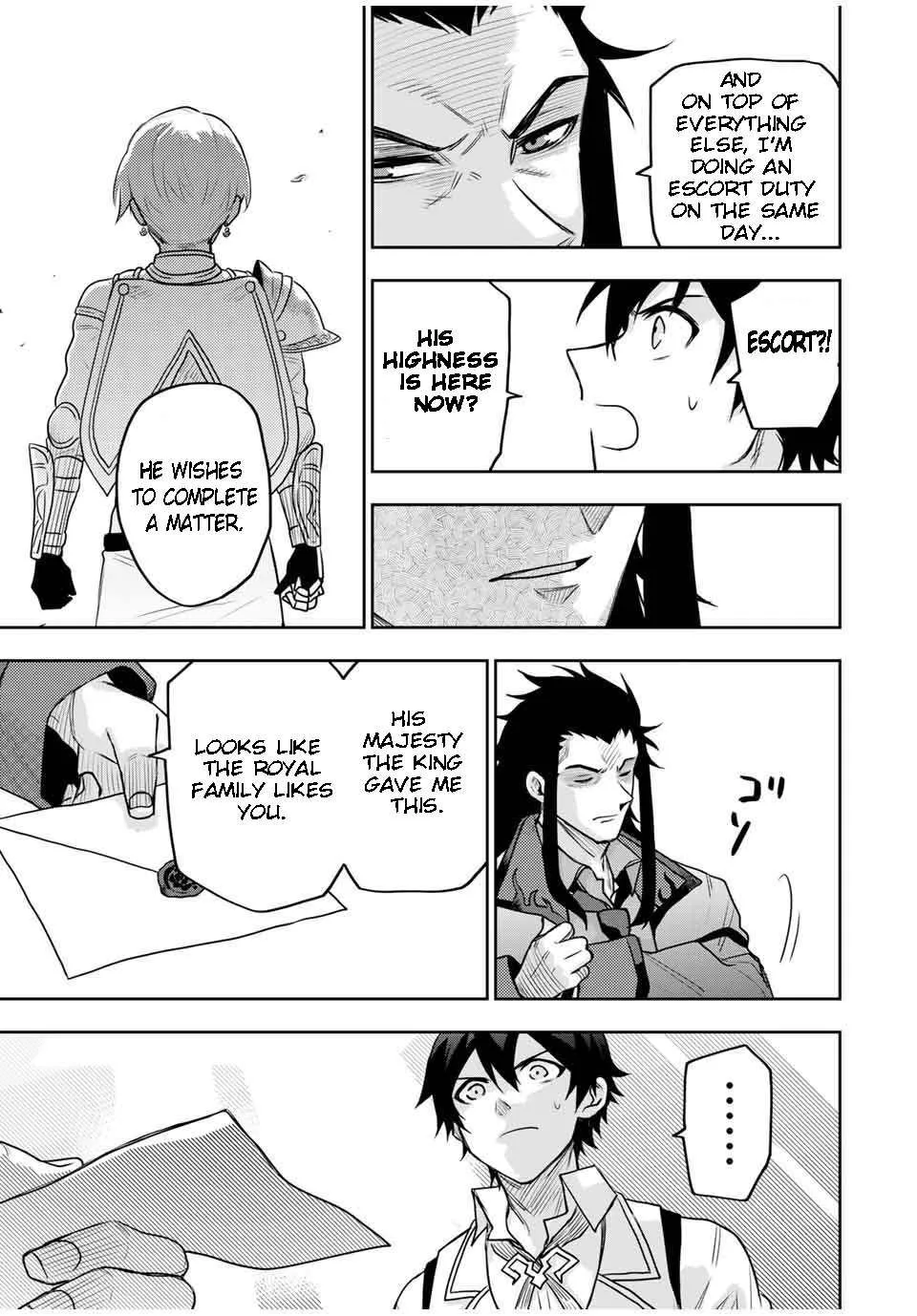A Court Magician, Who Was Focused On Supportive Magic Because His Allies Were Too Weak, Aims To Become The Strongest After Being Banished Chapter 22 page 8 - 