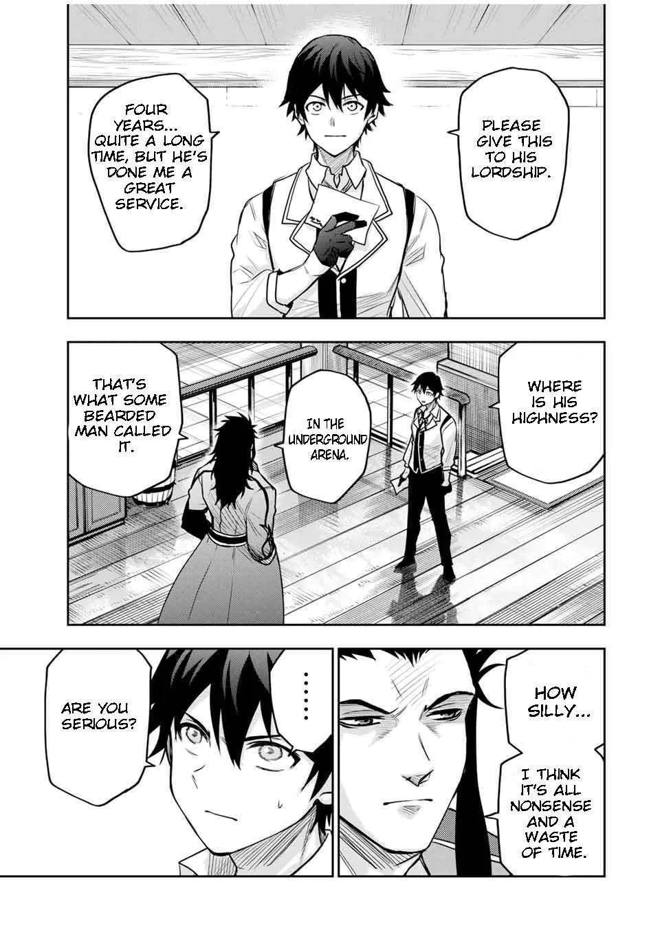 A Court Magician, Who Was Focused On Supportive Magic Because His Allies Were Too Weak, Aims To Become The Strongest After Being Banished Chapter 22 page 10 - 
