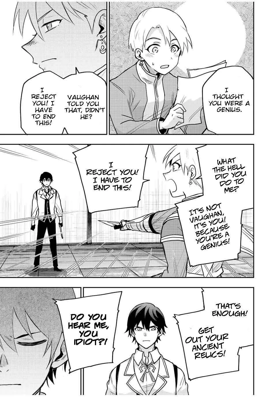 A Court Magician, Who Was Focused On Supportive Magic Because His Allies Were Too Weak, Aims To Become The Strongest After Being Banished Chapter 23 page 15 - 