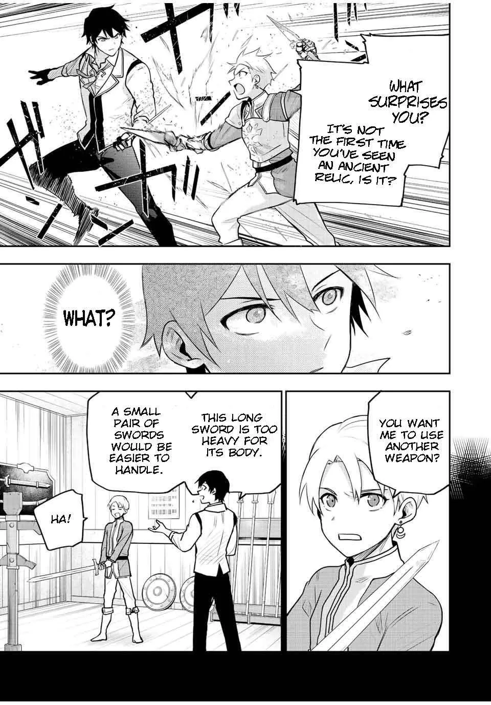 A Court Magician, Who Was Focused On Supportive Magic Because His Allies Were Too Weak, Aims To Become The Strongest After Being Banished Chapter 23 page 5 - 