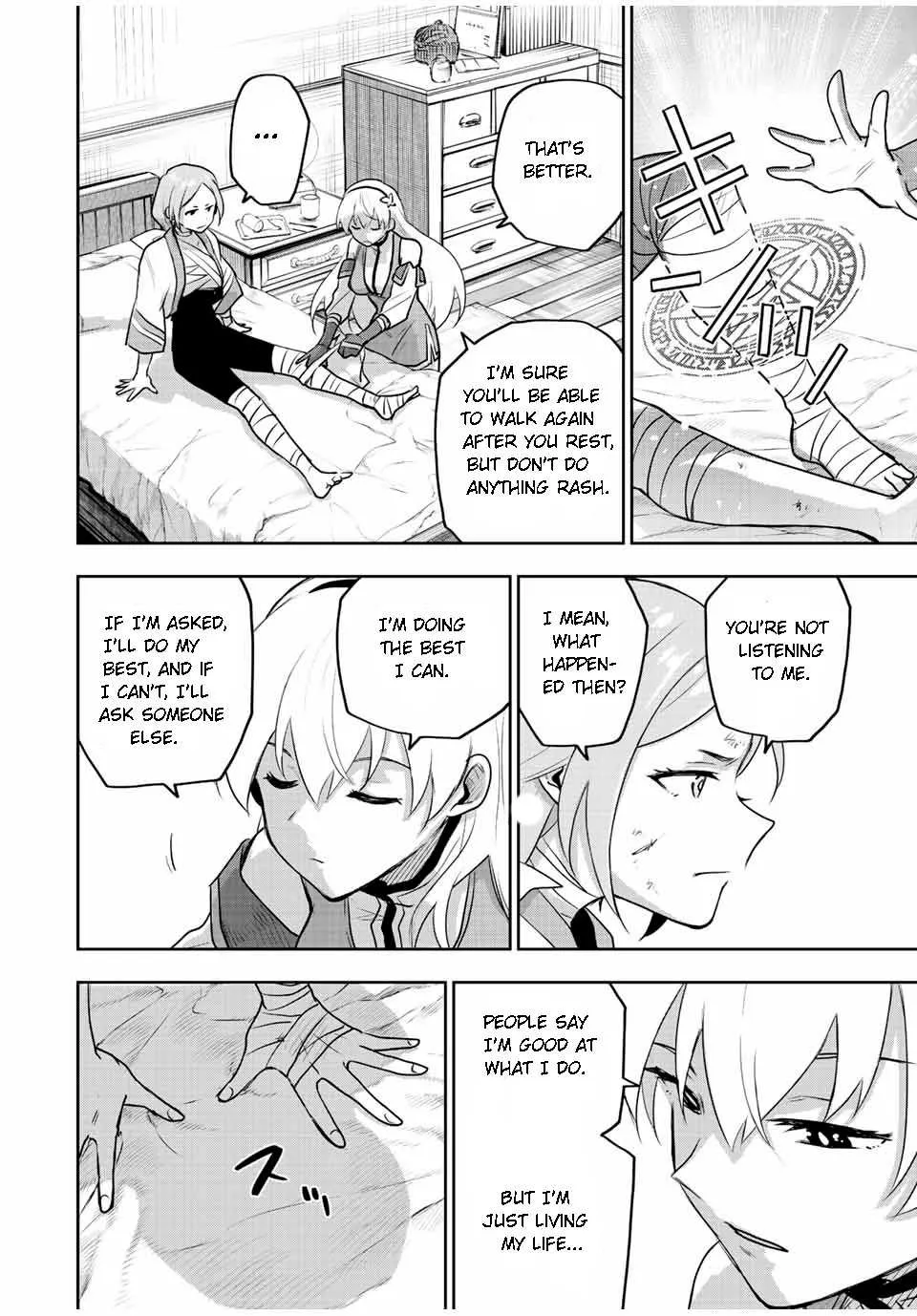 A Court Magician, Who Was Focused On Supportive Magic Because His Allies Were Too Weak, Aims To Become The Strongest After Being Banished Chapter 27 page 6 - 