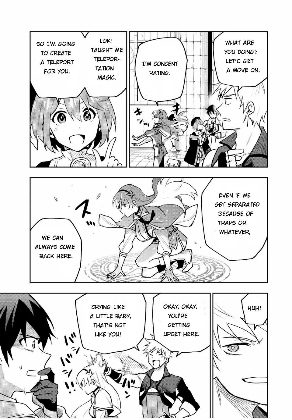 A Court Magician, Who Was Focused On Supportive Magic Because His Allies Were Too Weak, Aims To Become The Strongest After Being Banished Chapter 28 page 13 - 