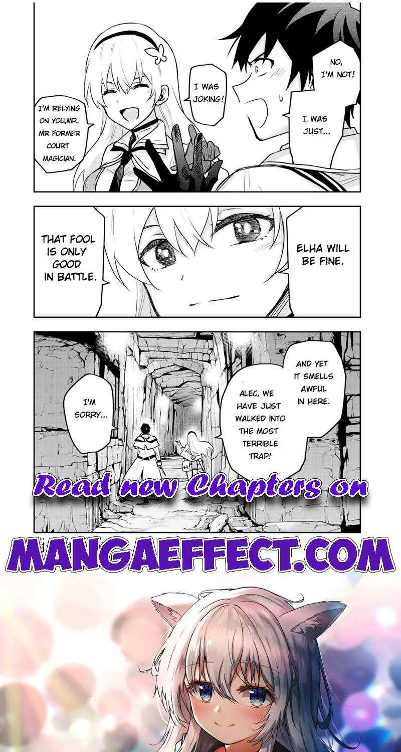 A Court Magician, Who Was Focused On Supportive Magic Because His Allies Were Too Weak, Aims To Become The Strongest After Being Banished Chapter 28 page 20 - 