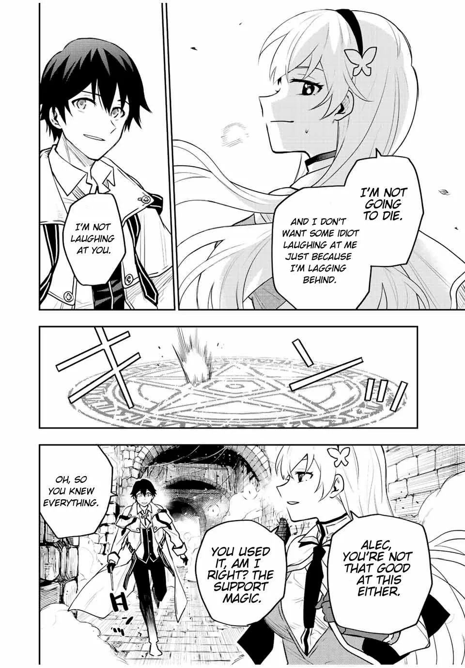 A Court Magician, Who Was Focused On Supportive Magic Because His Allies Were Too Weak, Aims To Become The Strongest After Being Banished Chapter 29 page 6 - 