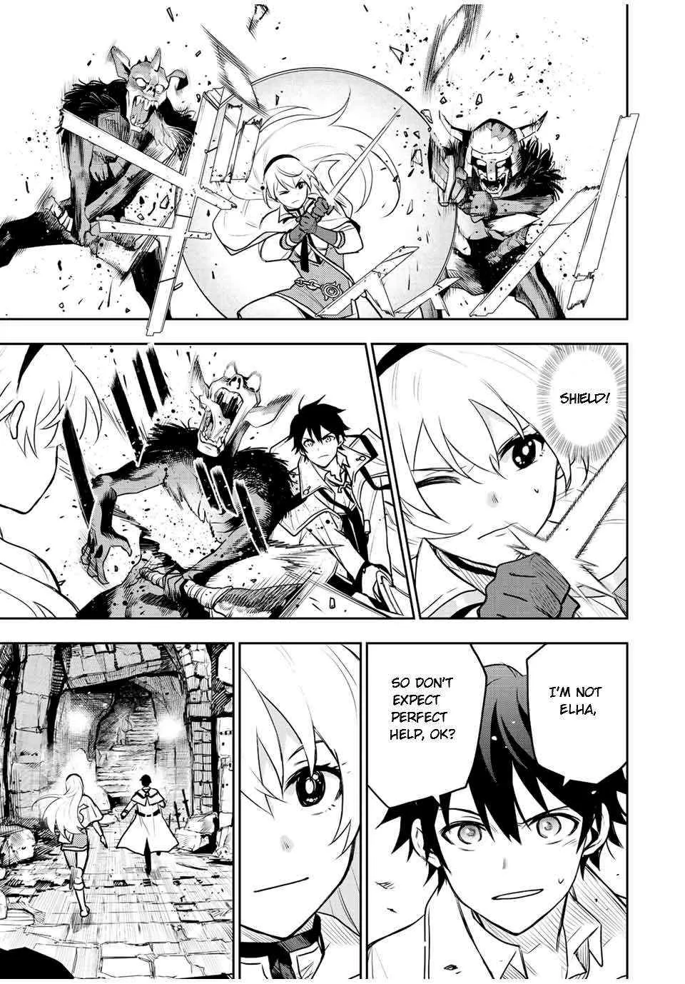 A Court Magician, Who Was Focused On Supportive Magic Because His Allies Were Too Weak, Aims To Become The Strongest After Being Banished Chapter 30 page 4 - 