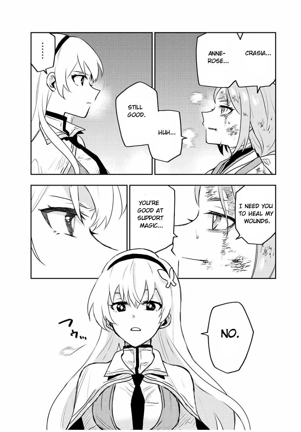 A Court Magician, Who Was Focused On Supportive Magic Because His Allies Were Too Weak, Aims To Become The Strongest After Being Banished Chapter 30 page 6 - 