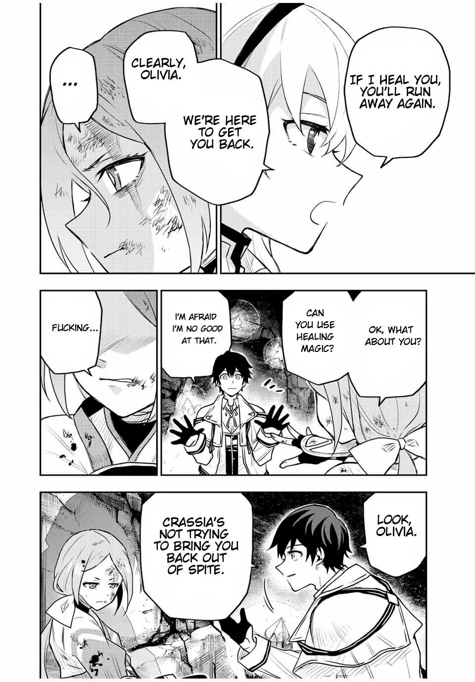 A Court Magician, Who Was Focused On Supportive Magic Because His Allies Were Too Weak, Aims To Become The Strongest After Being Banished Chapter 30 page 7 - 