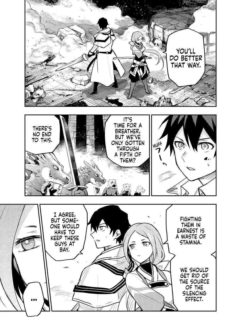 A Court Magician, Who Was Focused On Supportive Magic Because His Allies Were Too Weak, Aims To Become The Strongest After Being Banished Chapter 31 page 15 - 