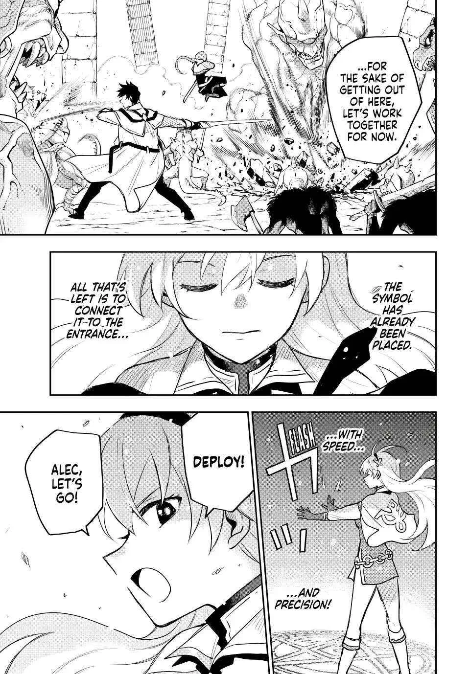 A Court Magician, Who Was Focused On Supportive Magic Because His Allies Were Too Weak, Aims To Become The Strongest After Being Banished Chapter 31 page 3 - 