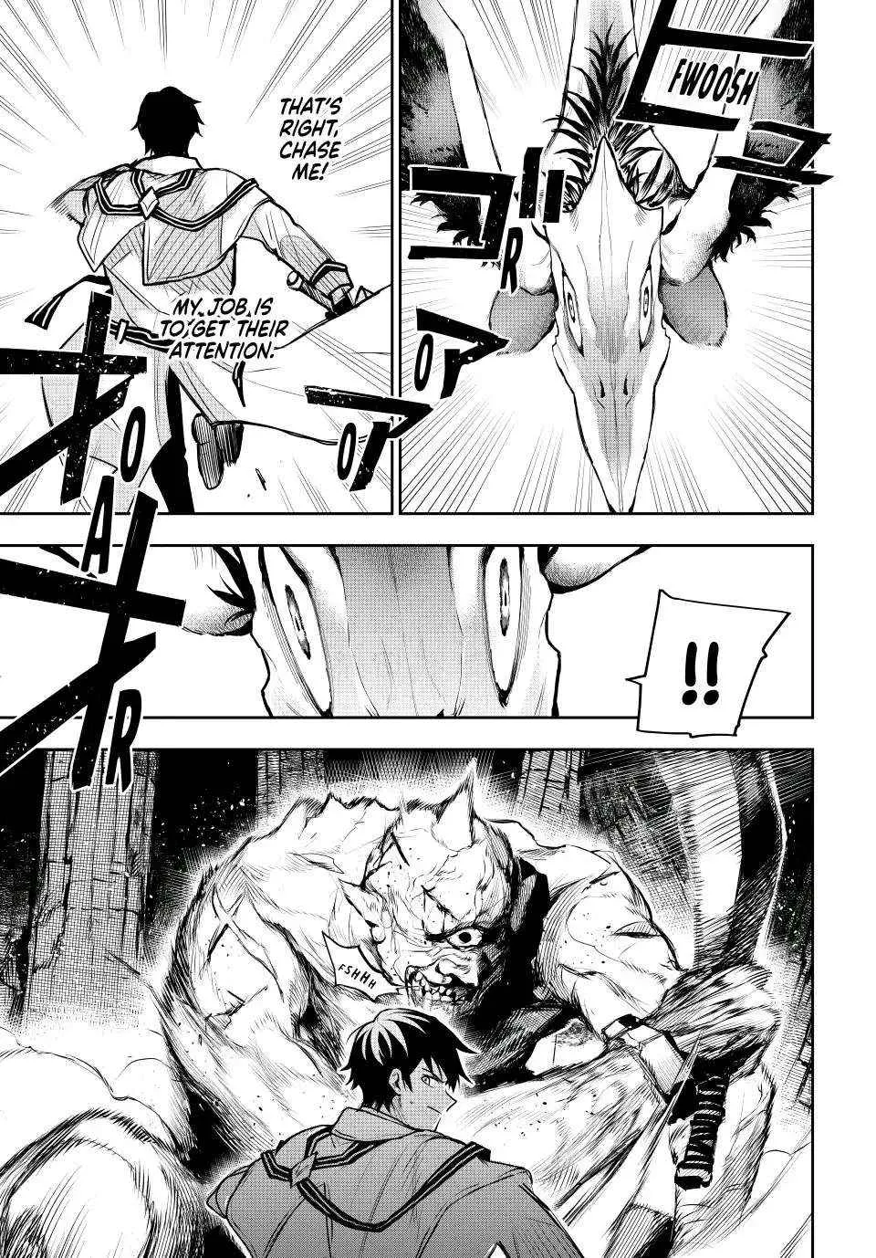 A Court Magician, Who Was Focused On Supportive Magic Because His Allies Were Too Weak, Aims To Become The Strongest After Being Banished Chapter 32 page 8 - 