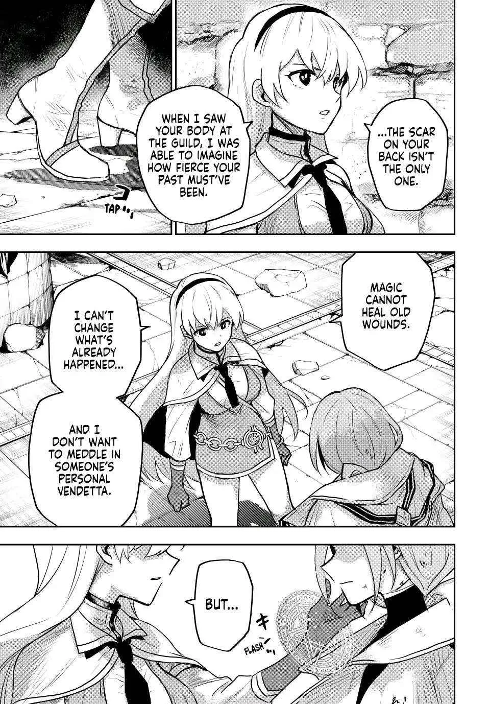A Court Magician, Who Was Focused On Supportive Magic Because His Allies Were Too Weak, Aims To Become The Strongest After Being Banished Chapter 33 page 15 - 