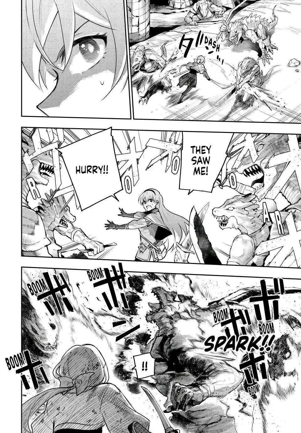 A Court Magician, Who Was Focused On Supportive Magic Because His Allies Were Too Weak, Aims To Become The Strongest After Being Banished Chapter 33 page 4 - 