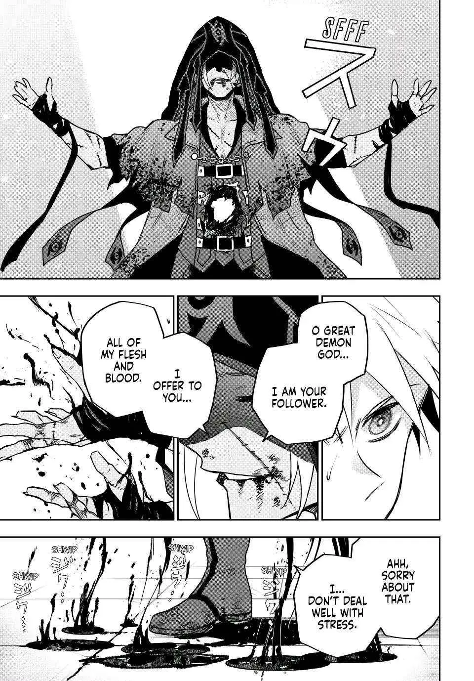 A Court Magician, Who Was Focused On Supportive Magic Because His Allies Were Too Weak, Aims To Become The Strongest After Being Banished Chapter 35 page 16 - 
