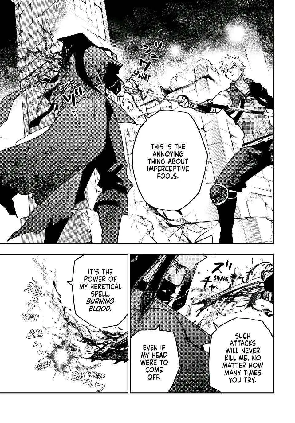 A Court Magician, Who Was Focused On Supportive Magic Because His Allies Were Too Weak, Aims To Become The Strongest After Being Banished Chapter 36 page 8 - 