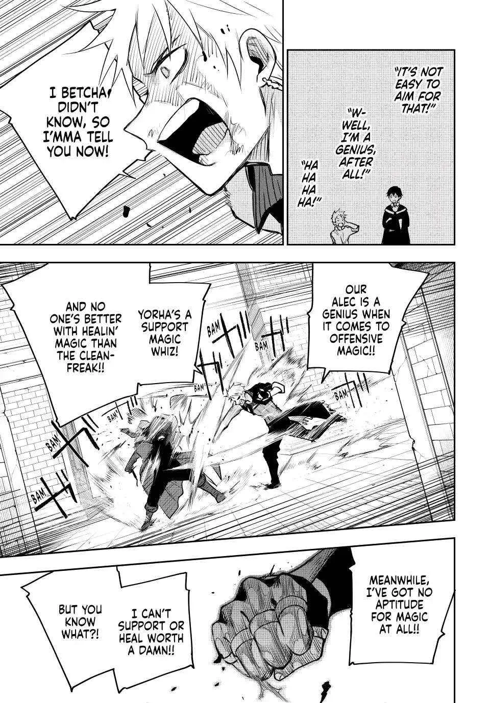 A Court Magician, Who Was Focused On Supportive Magic Because His Allies Were Too Weak, Aims To Become The Strongest After Being Banished Chapter 37 page 15 - 