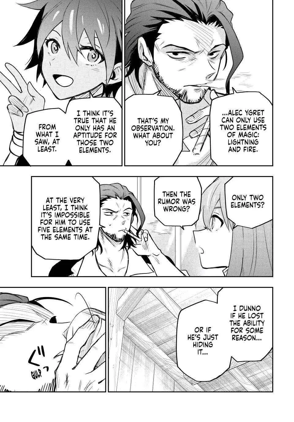 A Court Magician, Who Was Focused On Supportive Magic Because His Allies Were Too Weak, Aims To Become The Strongest After Being Banished Chapter 38 page 15 - 