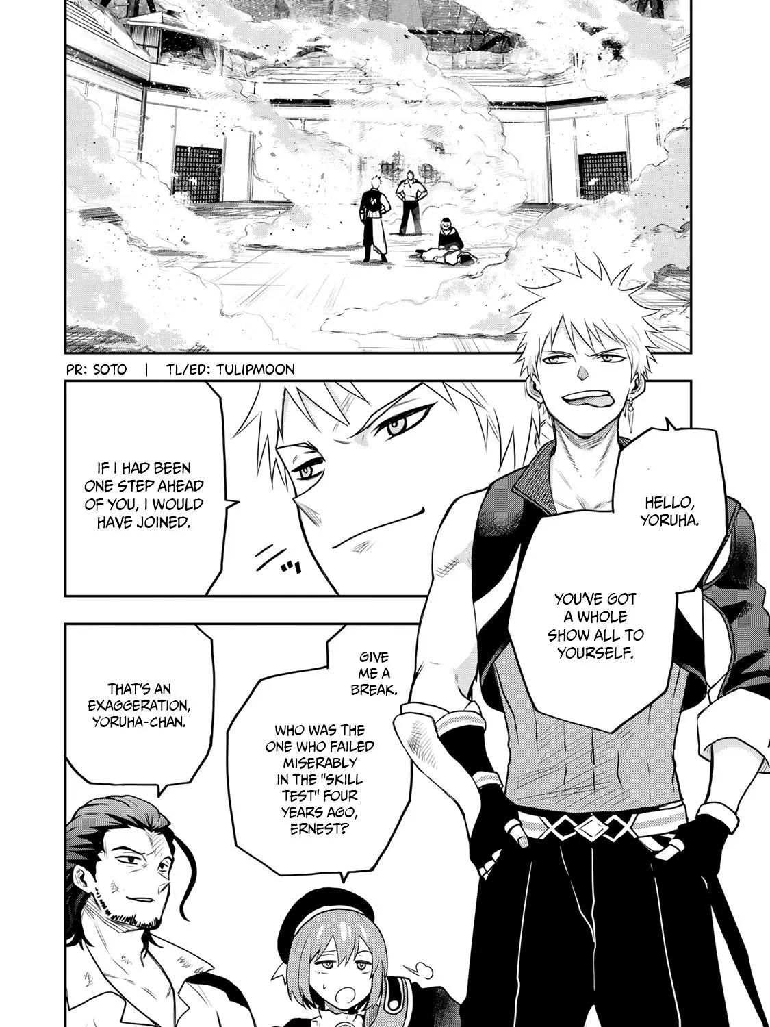 A Court Magician, Who Was Focused On Supportive Magic Because His Allies Were Too Weak, Aims To Become The Strongest After Being Banished Chapter 5 page 4 - 
