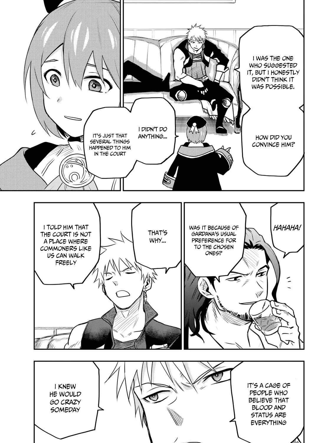 A Court Magician, Who Was Focused On Supportive Magic Because His Allies Were Too Weak, Aims To Become The Strongest After Being Banished Chapter 5 page 10 - 