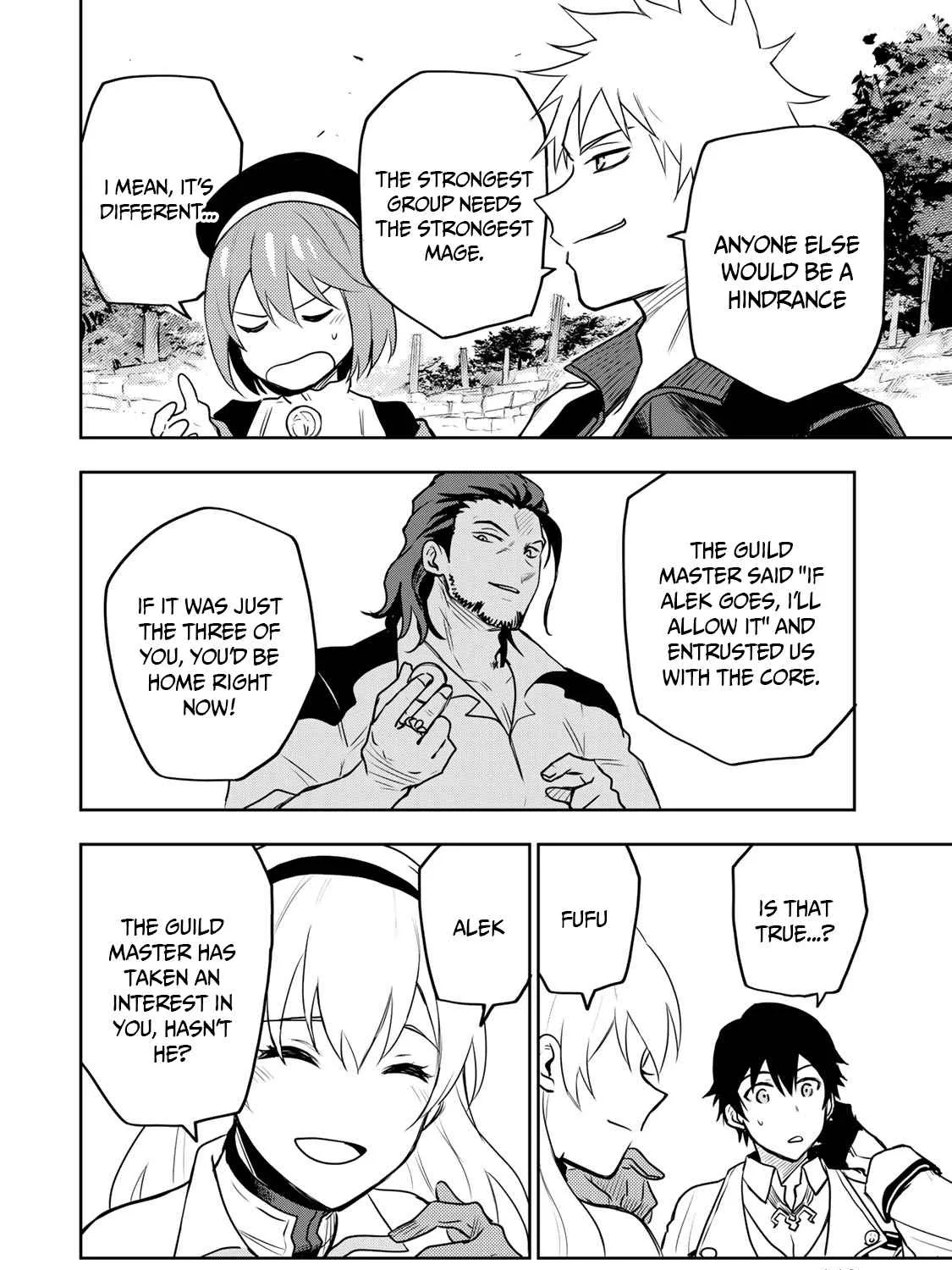 A Court Magician, Who Was Focused On Supportive Magic Because His Allies Were Too Weak, Aims To Become The Strongest After Being Banished Chapter 6 page 36 - 