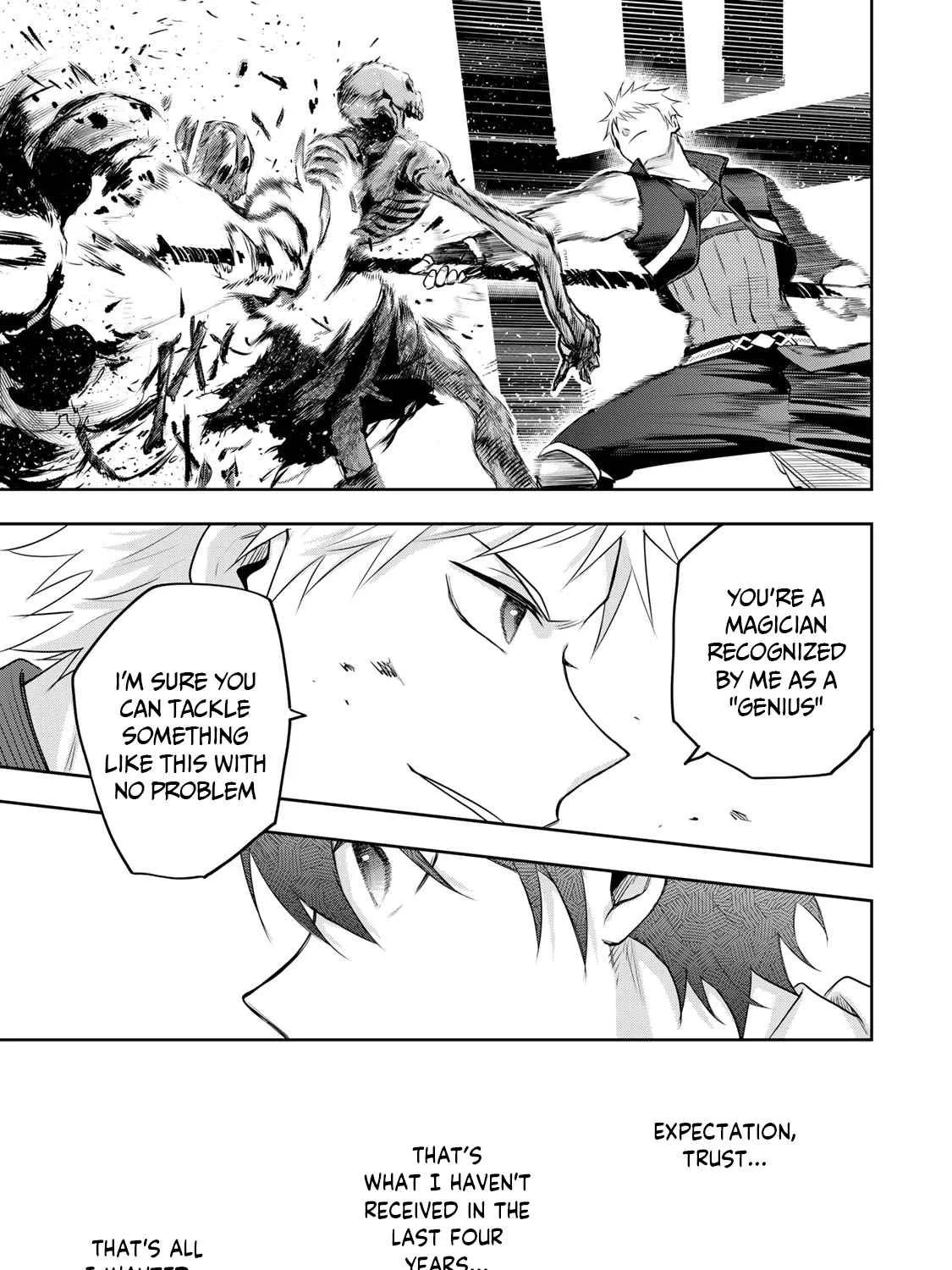 A Court Magician, Who Was Focused On Supportive Magic Because His Allies Were Too Weak, Aims To Become The Strongest After Being Banished Chapter 7 page 26 - 
