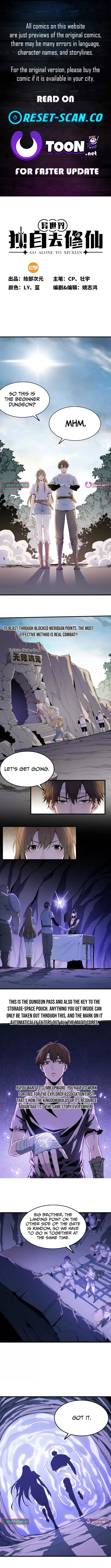 A Cultivation Master Starts a New Account in Another World Chapter 6 page 1 - 