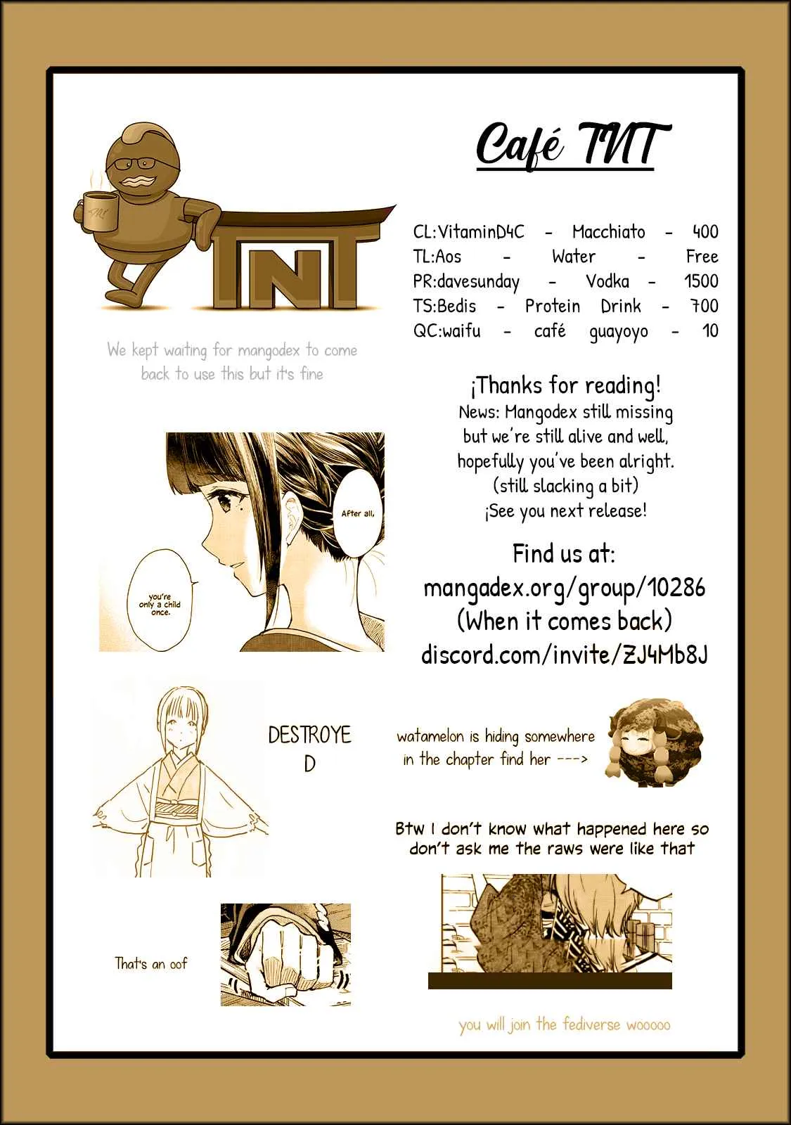A Cup of Coffee. Chapter 8 page 29 - 