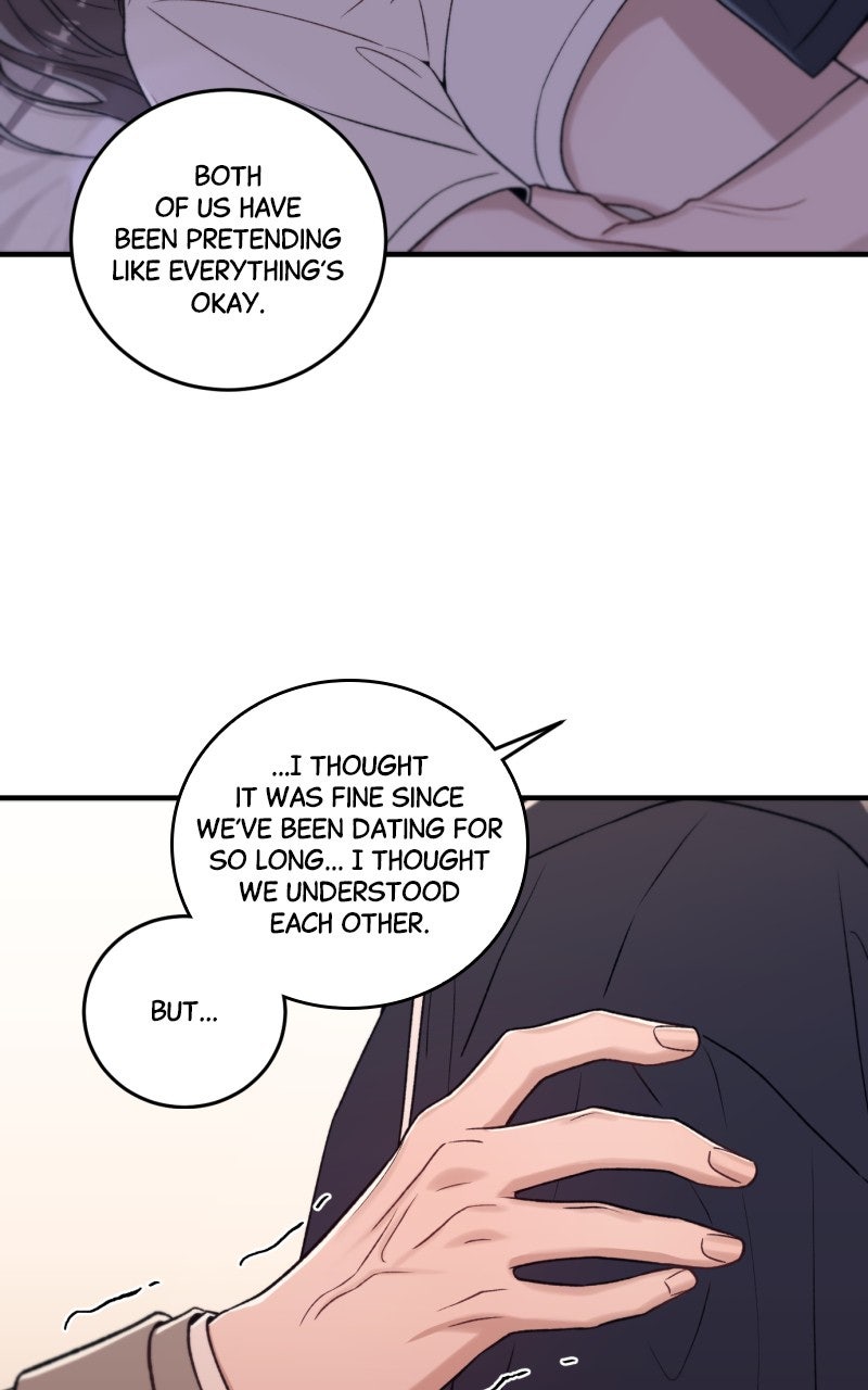A Decade of Us Ep. 13 - Pretending to be OK page 73 - 