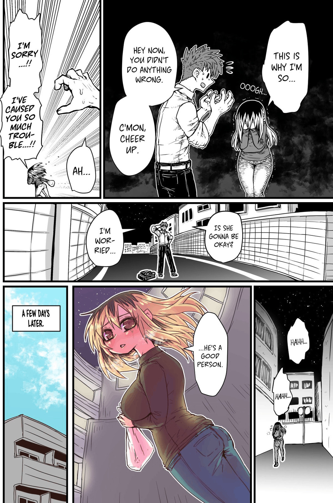 A Divorced Crybaby Has Moved in Next Door Chapter 1 page 4 - 