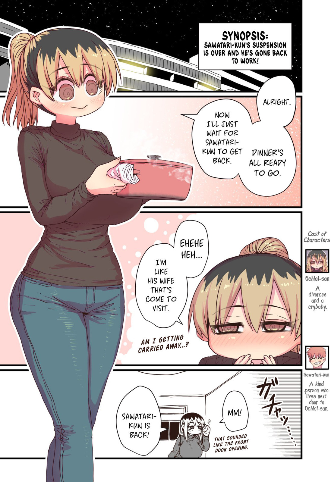 A Divorced Crybaby Has Moved in Next Door Chapter 21 page 1 - 