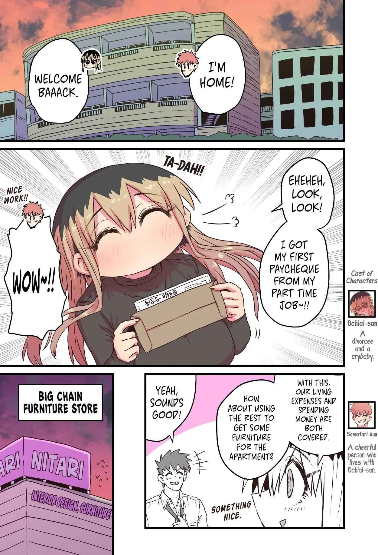 A Divorced Crybaby Has Moved in Next Door Chapter 36 page 1 - 