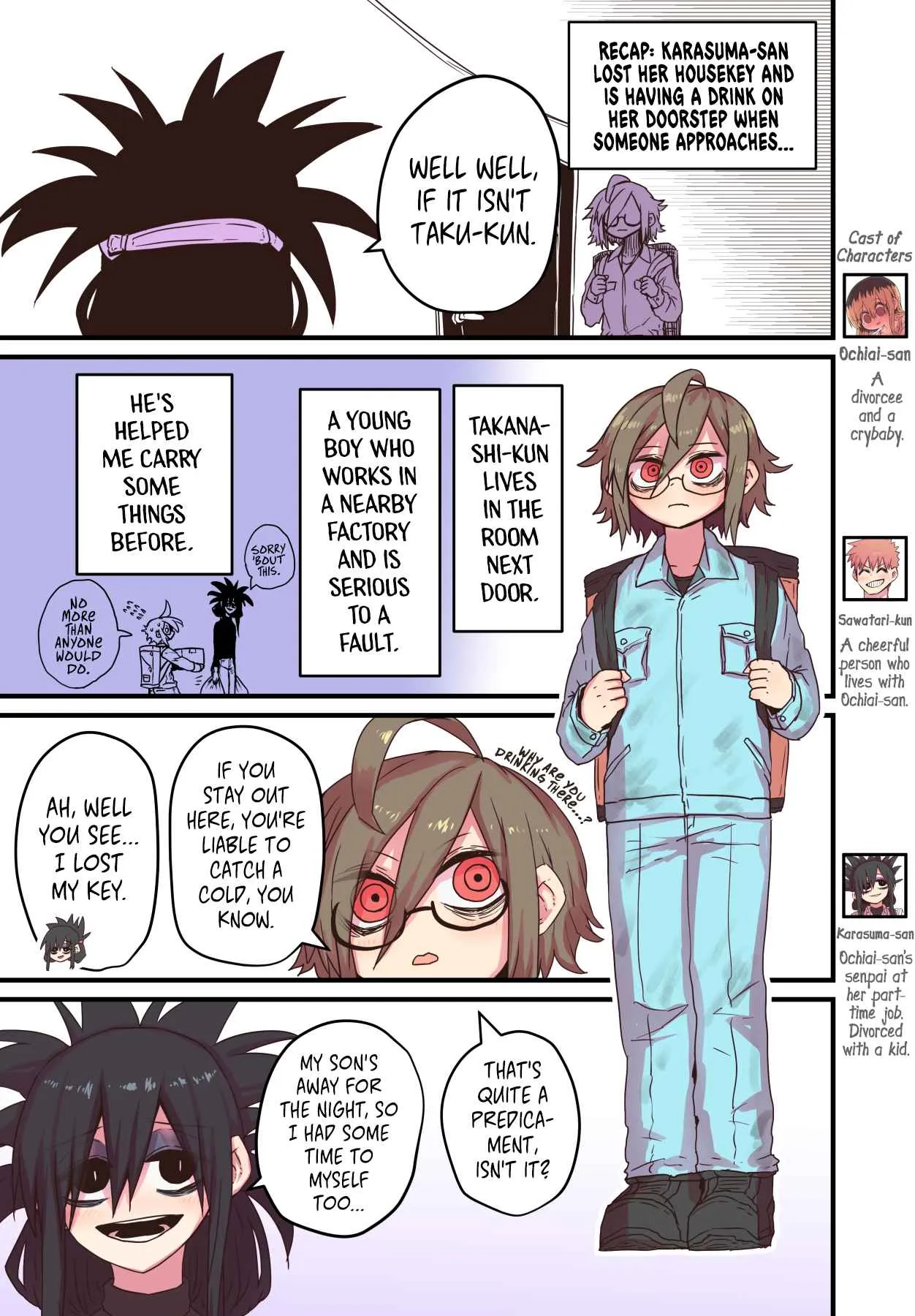 A Divorced Crybaby Has Moved in Next Door Chapter 43 page 1 - 