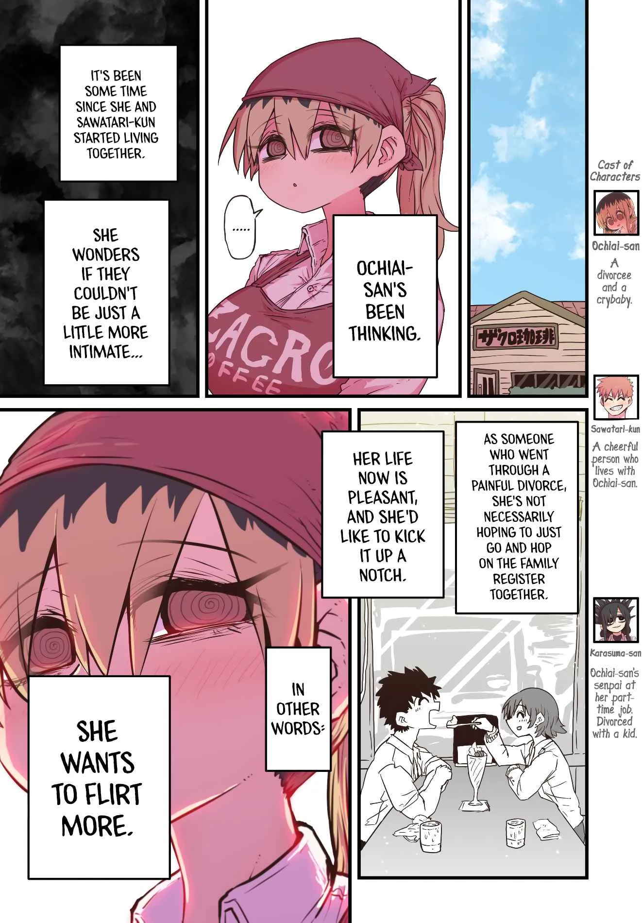 A Divorced Crybaby Has Moved in Next Door Chapter 45 page 1 - 