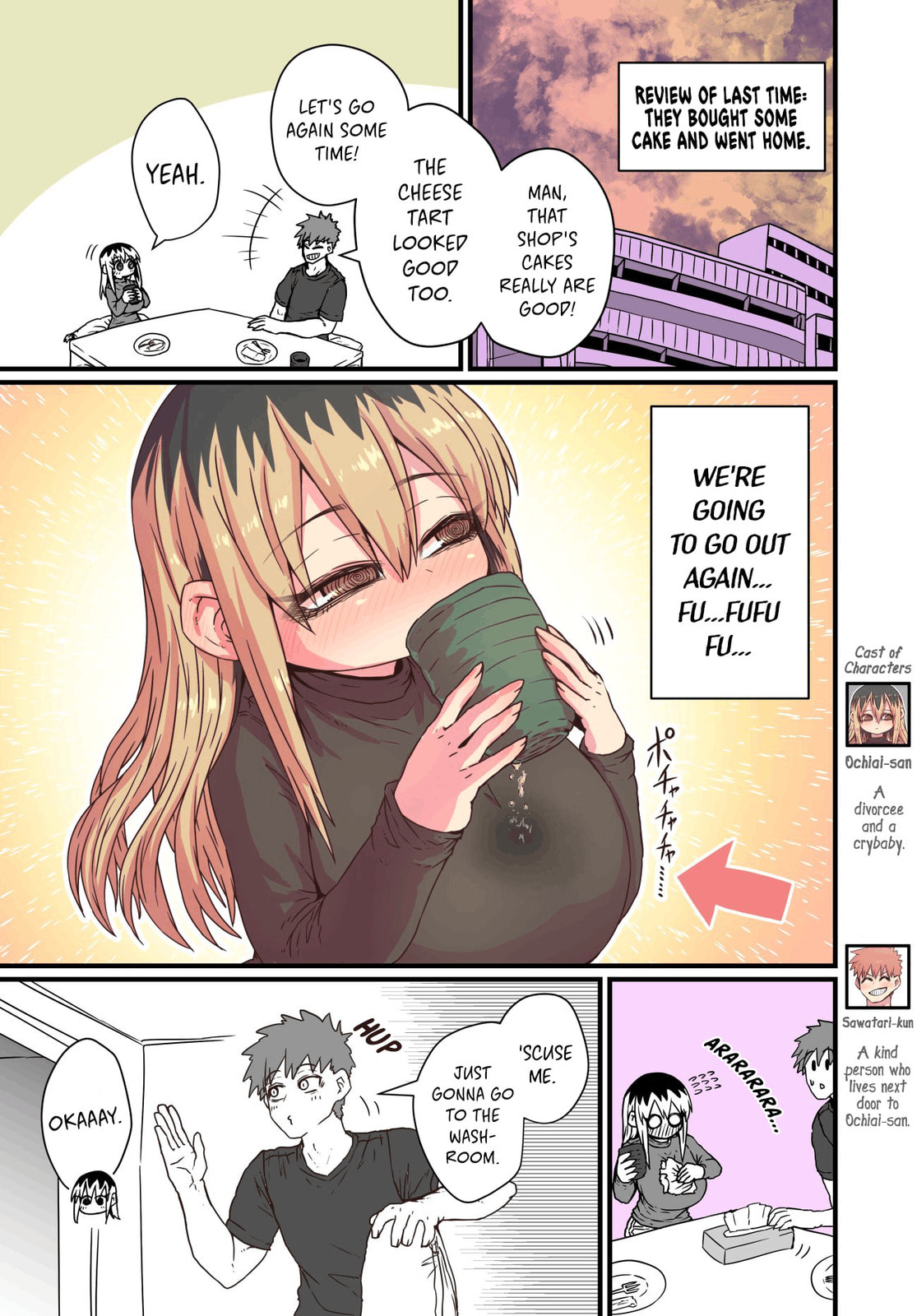 A Divorced Crybaby Has Moved in Next Door Chapter 6 page 1 - 