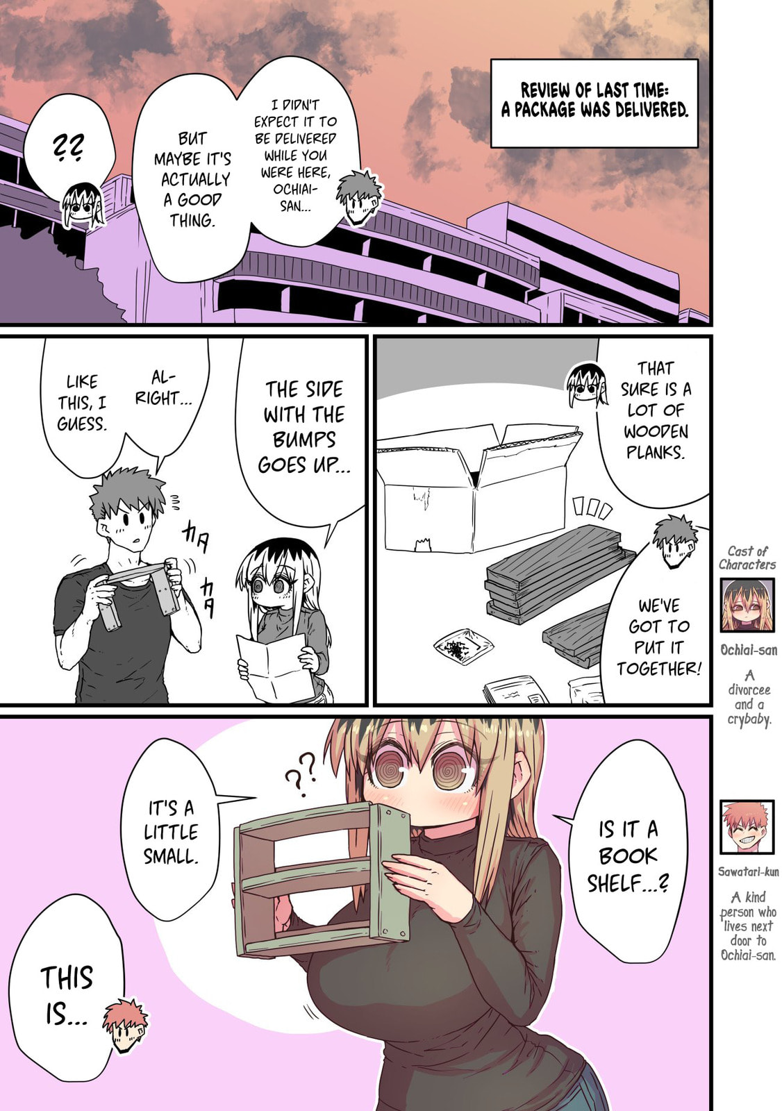 A Divorced Crybaby Has Moved in Next Door Chapter 7 page 1 - 