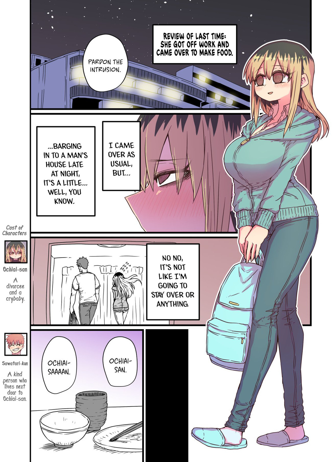A Divorced Crybaby Has Moved in Next Door Chapter 9 page 1 - 