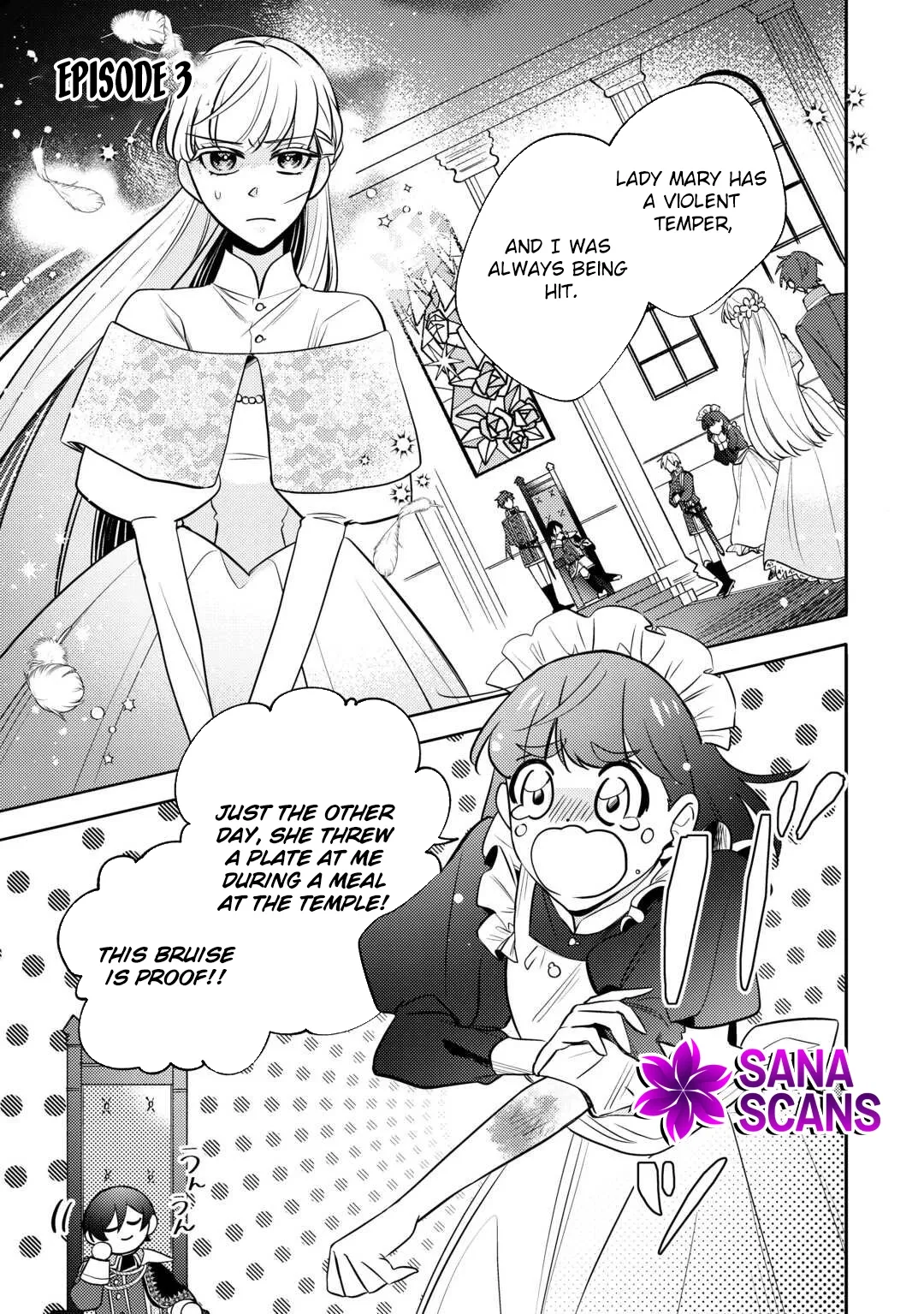 A Doomed Villainess Who Survived by Playing the Pure Beauty. Chapter 3 page 1 - 