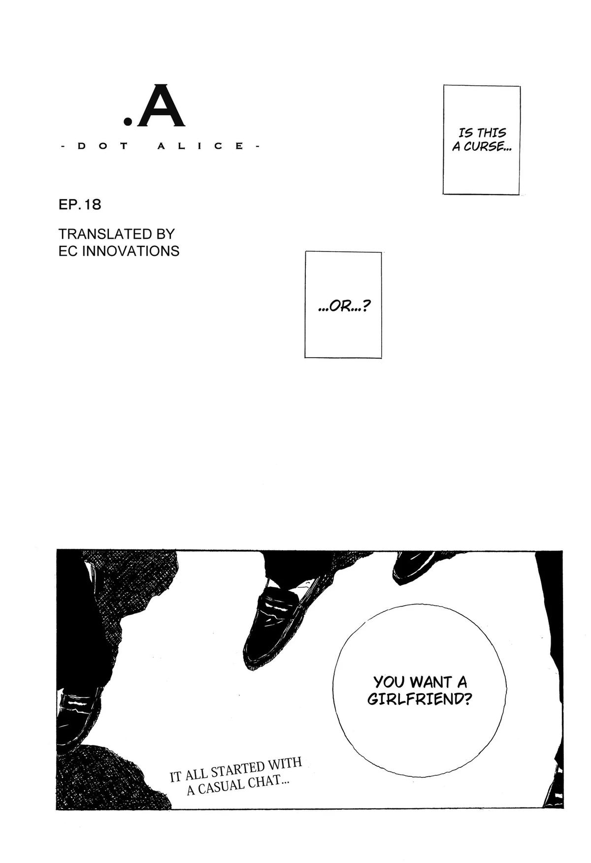 .A -dot Alice- Chapter 18 page 1 - 