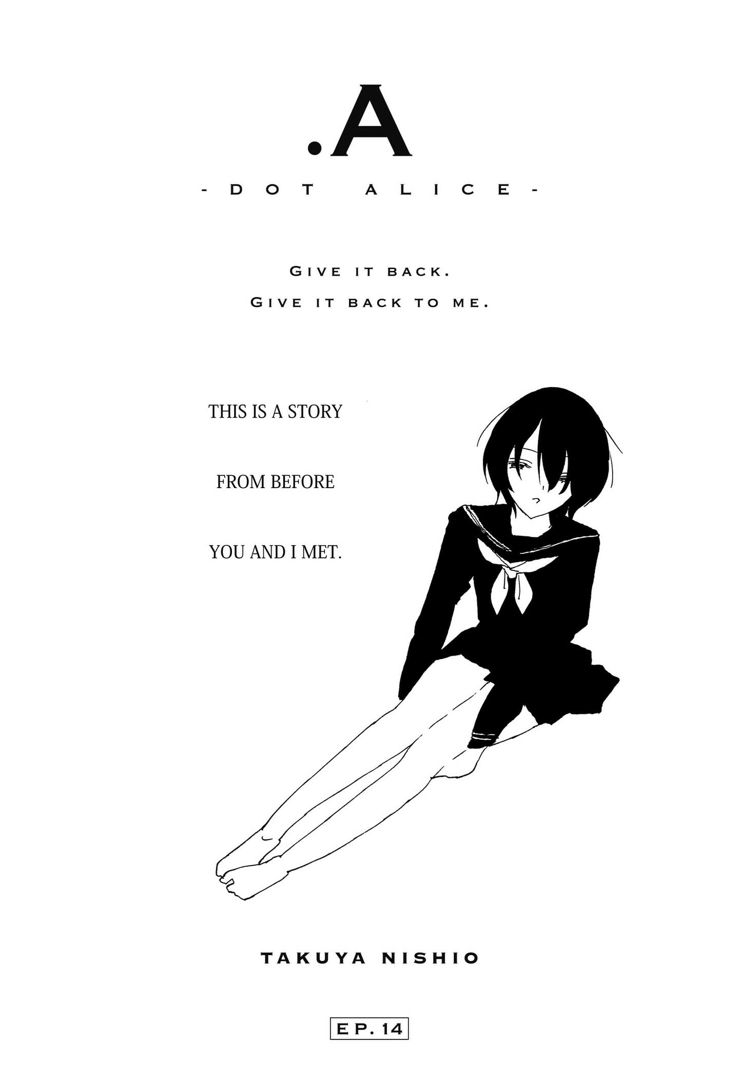 .A -dot Alice- Chapter 6.2 page 1 - 