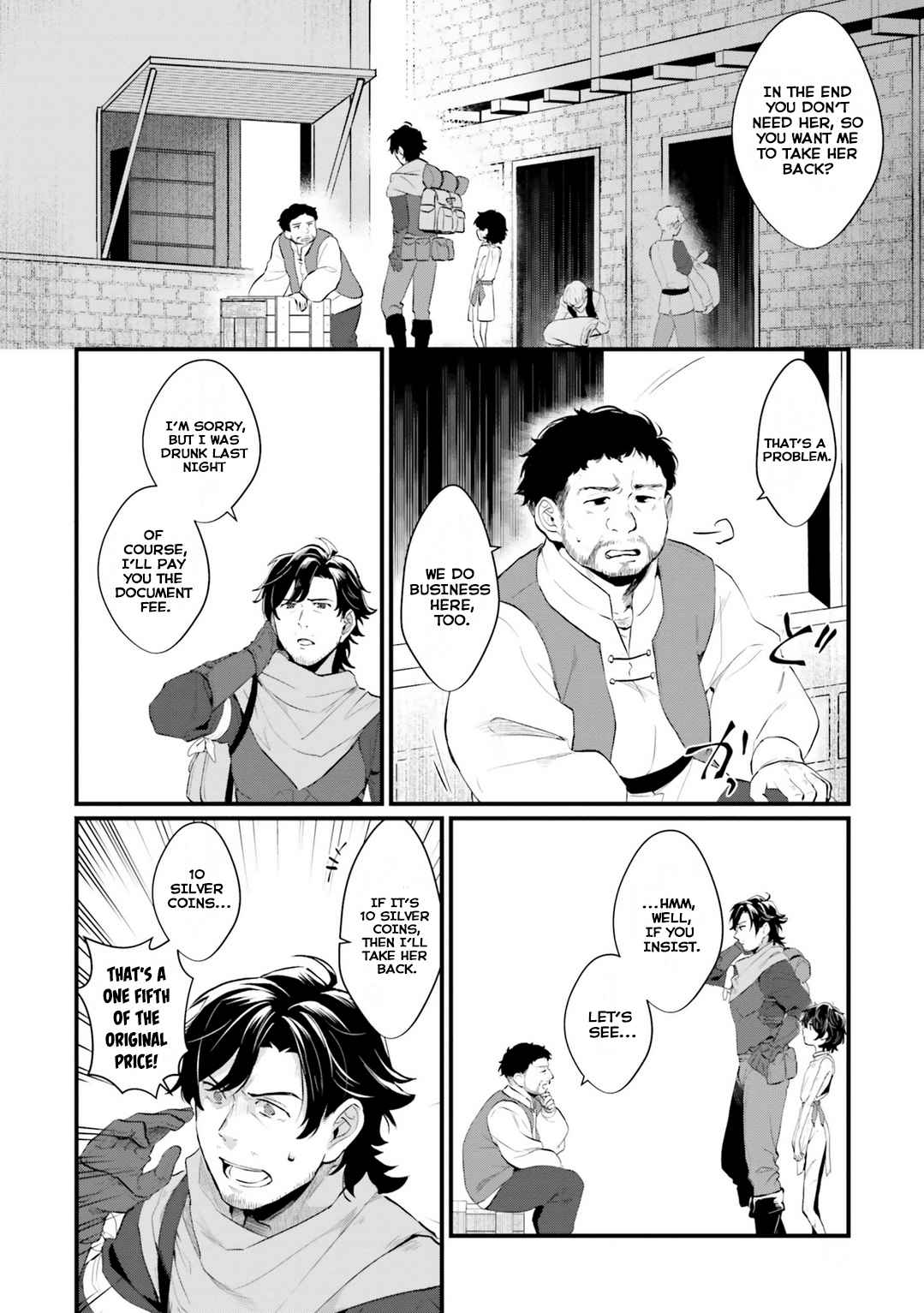 A Drunk Thief Bought a Sl@v3z Girl Chapter 1 page 32 - 