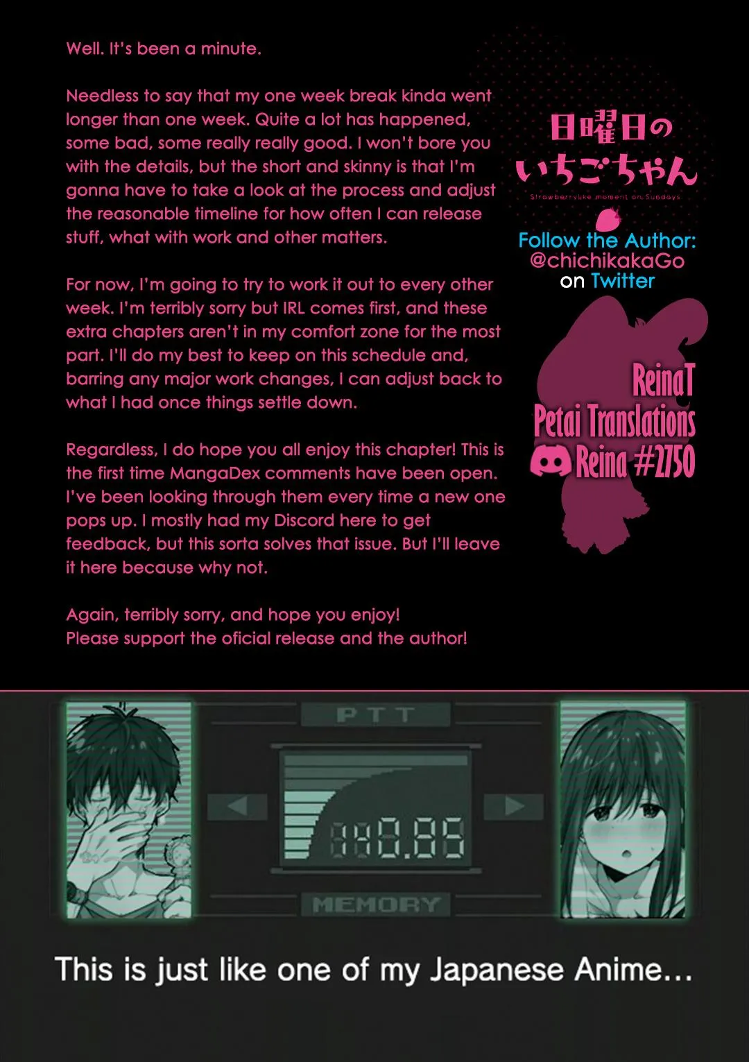A first-year high school boy whose hobby is cross-dressing Chapter 10.5 page 7 - 