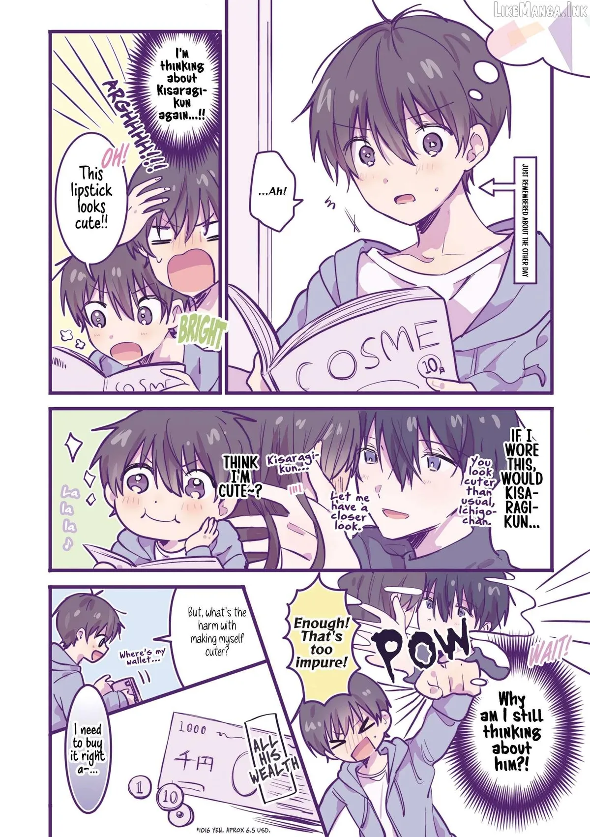 A first-year high school boy whose hobby is cross-dressing Chapter 23 page 2 - 